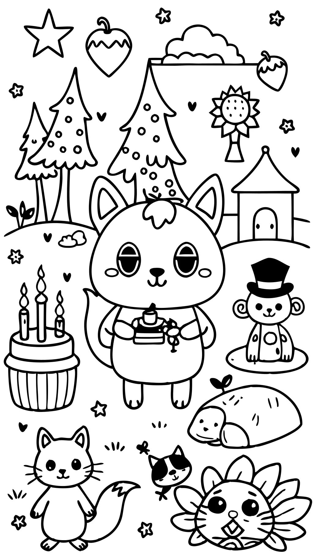 adorable coloring pages